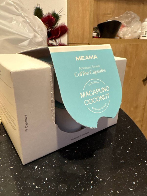 Капсулы для кофе машины meama macapuno coconut