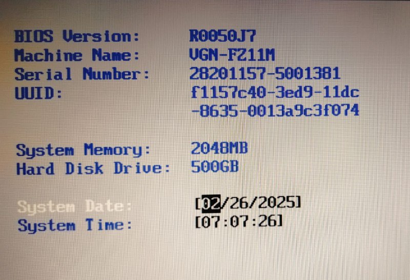 Ноутбук Sony Vaio 4