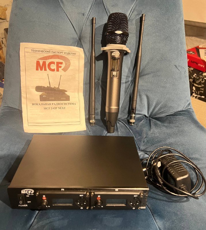 Вокальная радиосистема MCF 2-GF NEXT с одним микрофоном