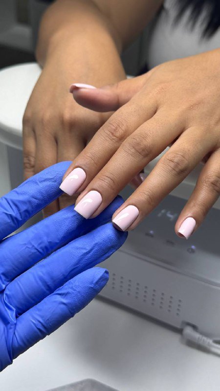 Маникюр с покрытием