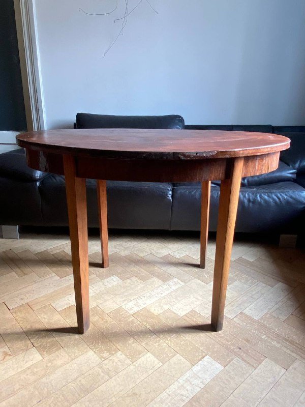 Стол овальный деревянный