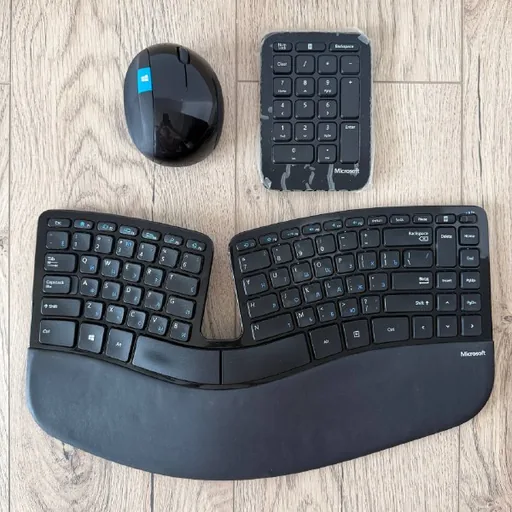 Microsoft Sculpt Ergonomic Desktop клавиатура, мышь, numpad