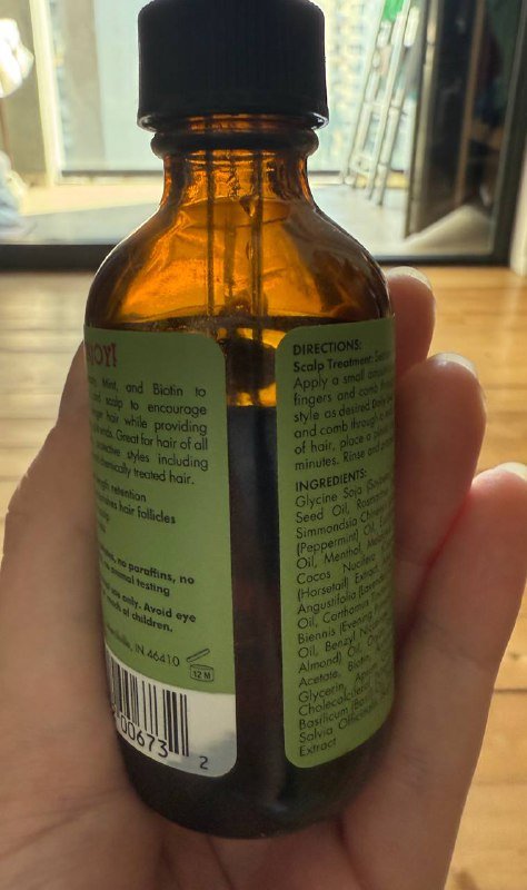 Масло для укрепления волос и кожи головы Mielle 59 мл 2