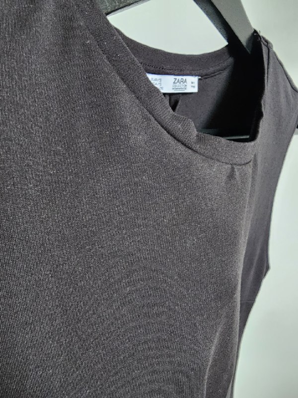 Платья Zara, размер S, хлопок, полиэстер, эластан, бахрома 3