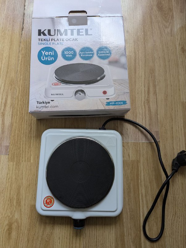 Электроплитка KUMTEL HP-1001