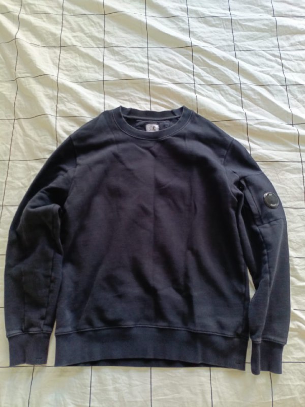 Свитшот C. P. COMPANY Diagonal Raised Fleece Crewneck size M