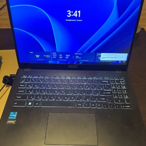MSI ноутбук