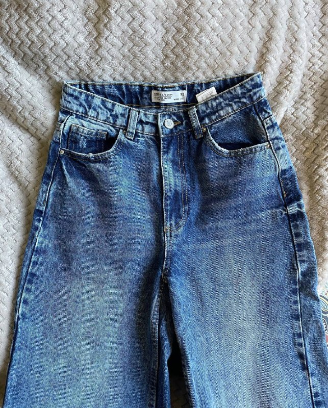 Джинсы wide leg размер 32 XS 3