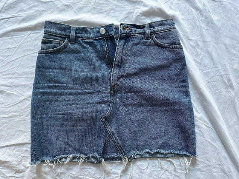 джинсовая юбка Monki размер 38