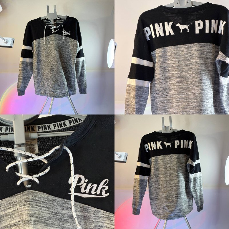 Спортивный лонгслив-худи PINK by Victoria’s Secret