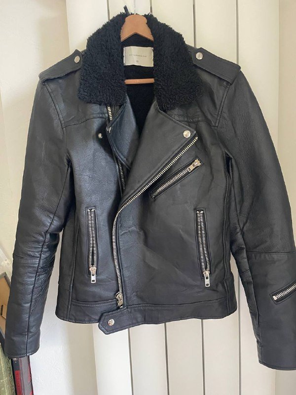 Зимняя дубленка, сапоги 40 размер