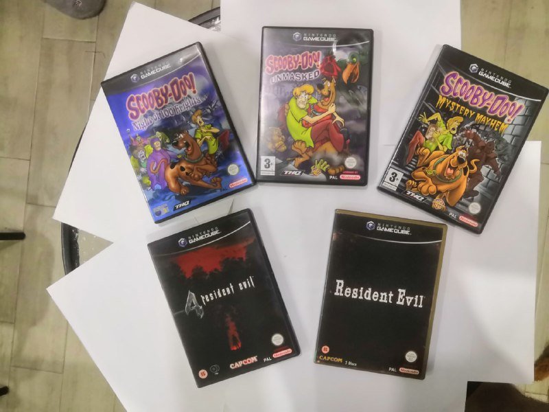 Лицензионные игры на GameCube Resident Evil, Scooby-Doo