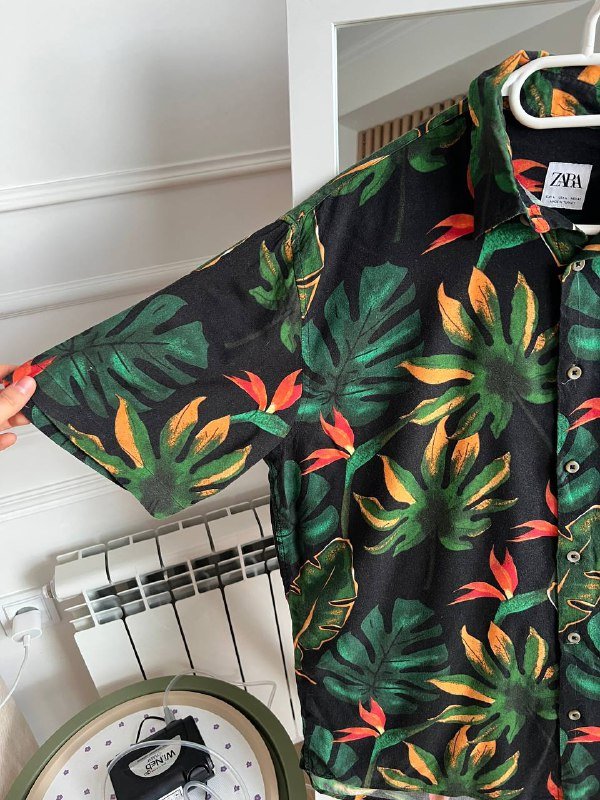 Рубашка мужская Zara размер L 3