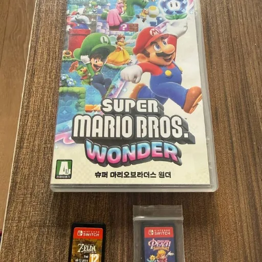 Игры для Nintendo Switch: Mario Wonder, Princess Peach, Zelda Breath of the Wild