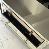Зеркальный стеклянный комод KARE 2