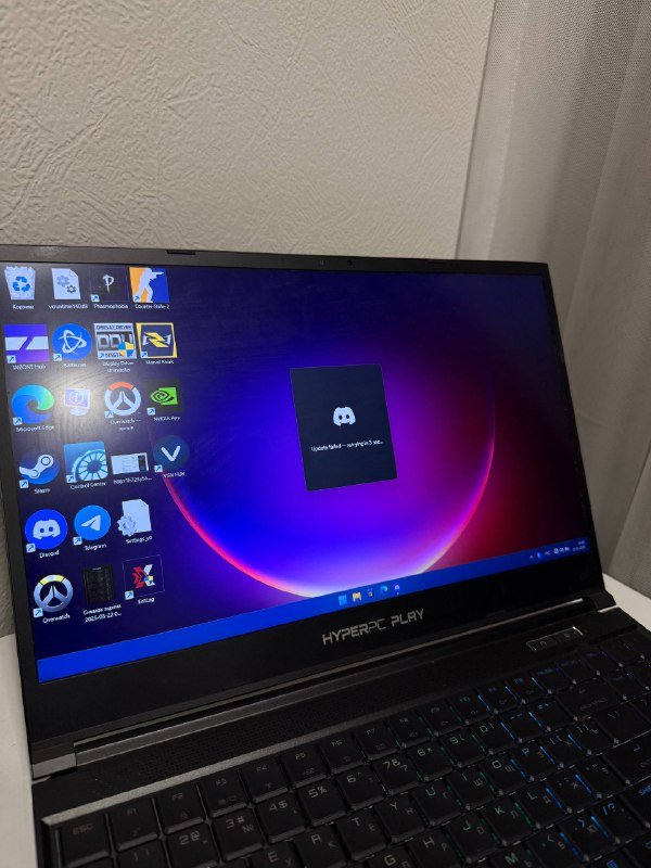 Игровой ноутбук HyperPC Play 15 Ryzen 5900HX RTX3080 16GB 32GB RAM