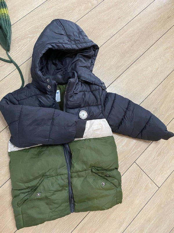 Детский пуховик куртка, шапка Reima 2