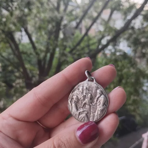 Серебряный кулон