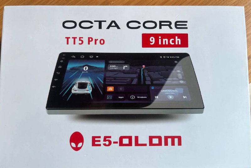 Автомобильный мультимедийный экран TT5 Pro 9 inch 4+64