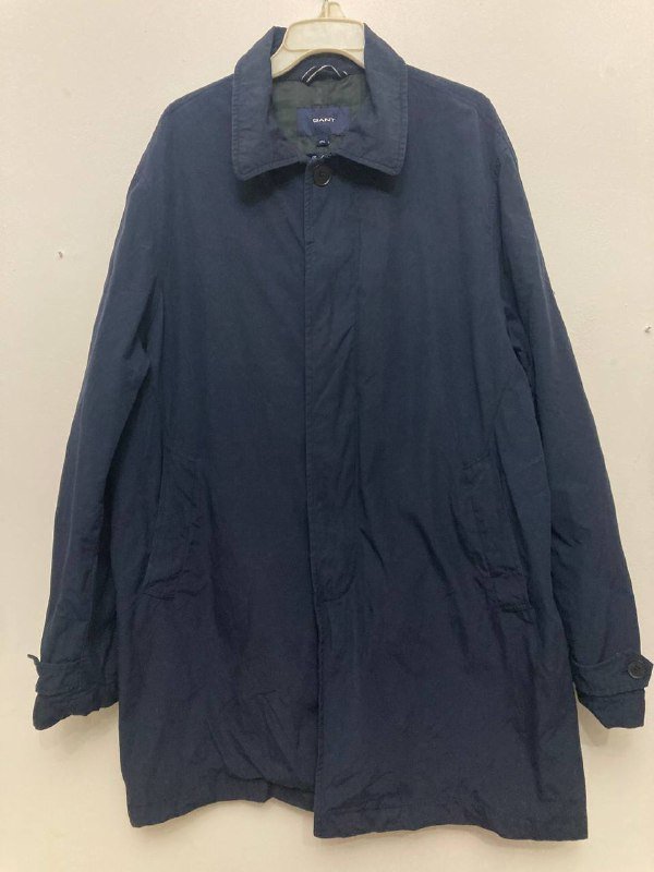 Пальто Gant темно-синее 2XL