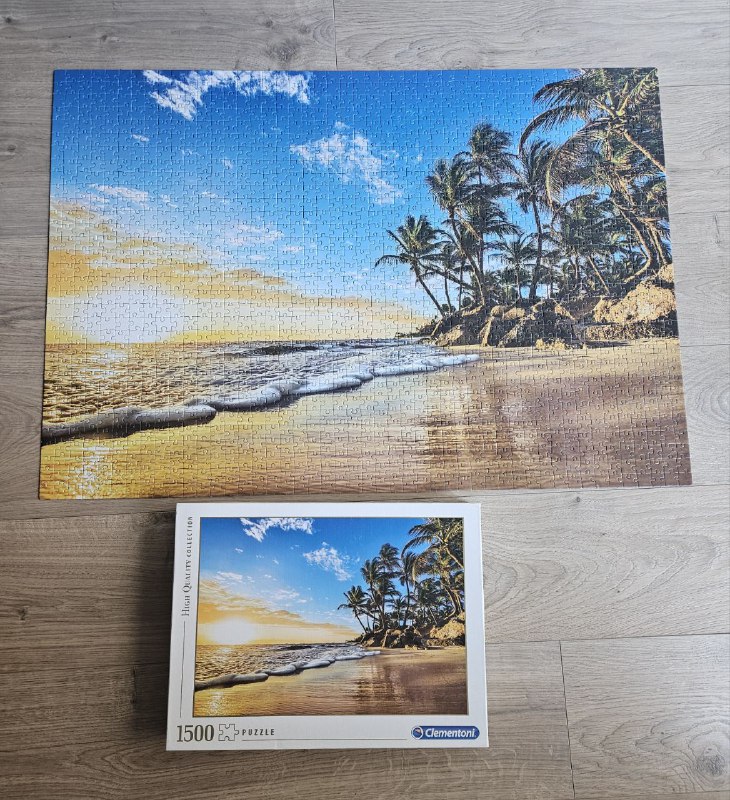Продам пазл Puzzle Clementoni, 1500 деталей