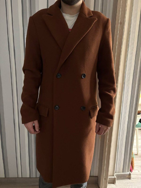 Пальто H&M мужское размер м-л 6