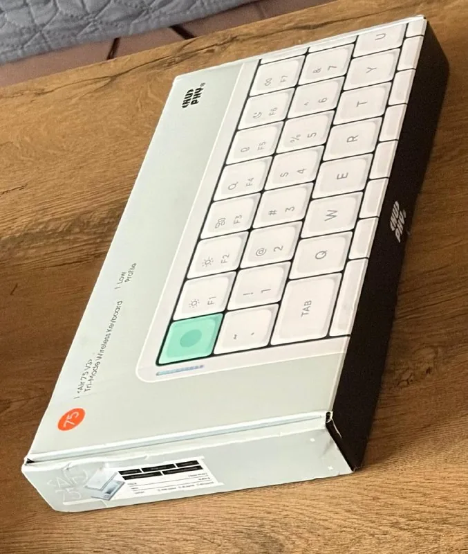 Nuphy Air75 v3 Nova White Blush Nano Switch Keyboard