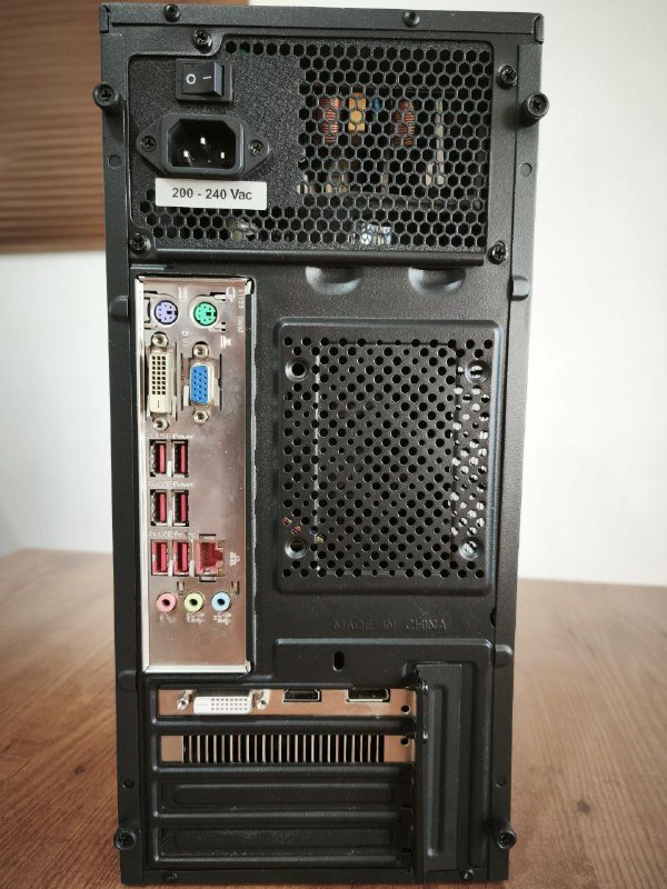 Системный блок ПК Intel Core i7 2600 Radeon RX550 932 ГБ SSD 2