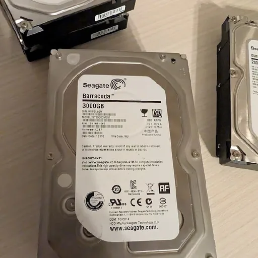 Seagate 2 ტბ, 3 ტბ მყარი დისკები