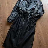 Пальто из кожзама Pull&Bear 1