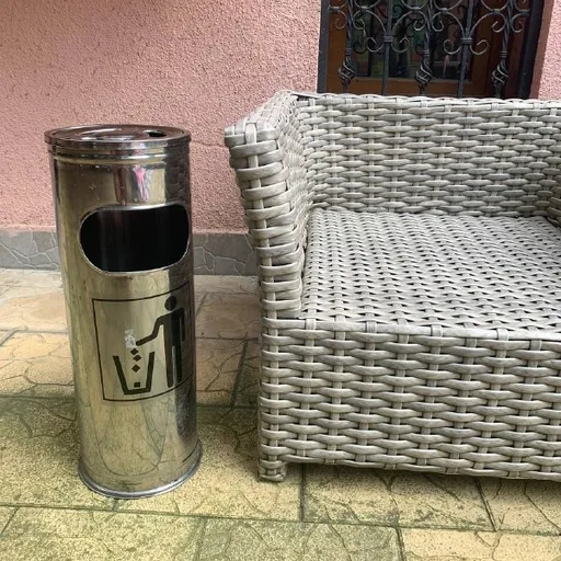 Урна с пепельницей уличная