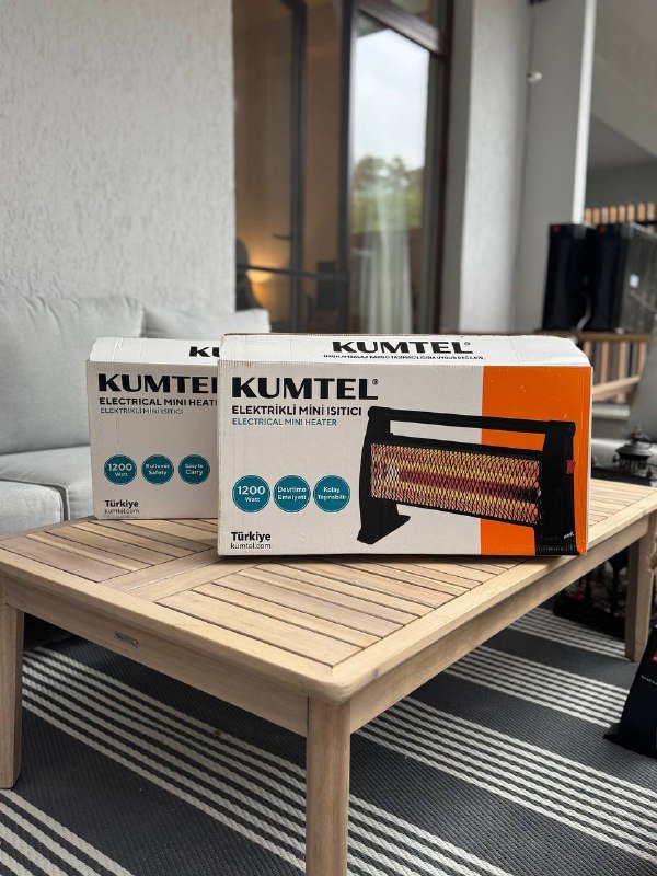 Обогреватель Kumtel Electric Mini Heater две штуки 3