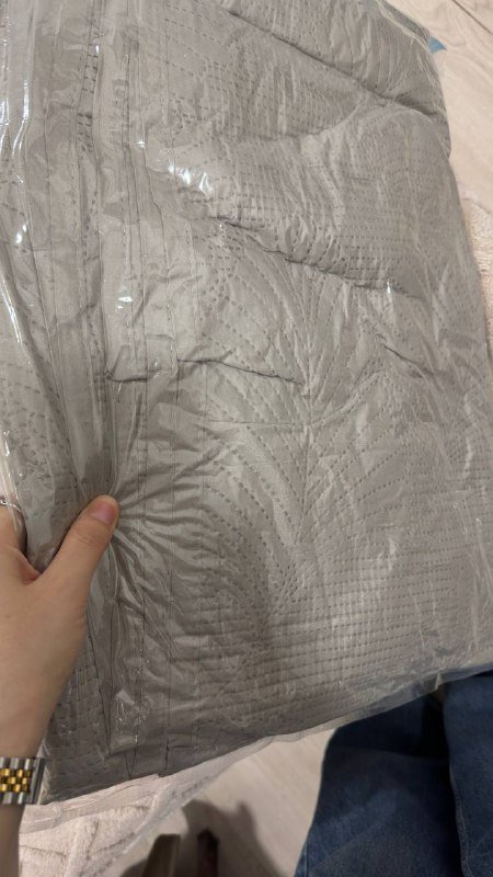 Покрывало, две корзины, набор корзин, двусторонний наноскотч 2