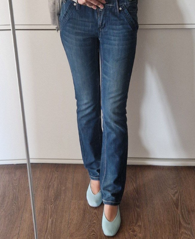 Джинсы Tom Tailor женские темно-синие прямые XXS - XS 4