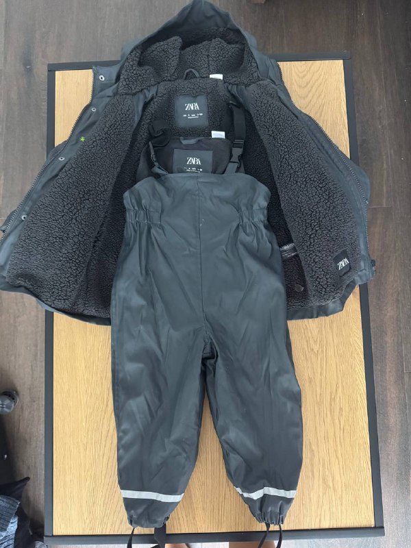 Детский комплект дождевик и комбинезон Zara 2
