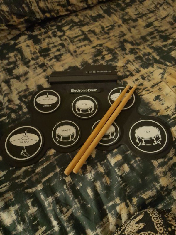 Портативные барабаны с палочками