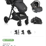 Коляска Moni 3 в 1 Set Rio Black 6