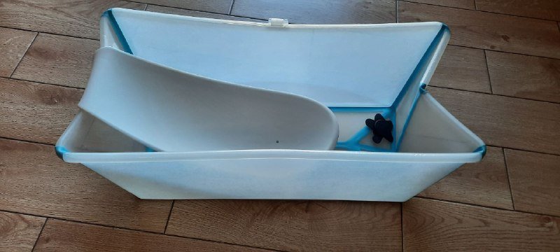 Складная ванночка Stokke Flexi Bath с вставкой для новорождённого