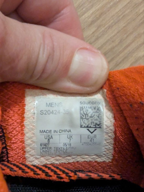 Кроссовки для трейла Saucony Peregrine, размер 41 3