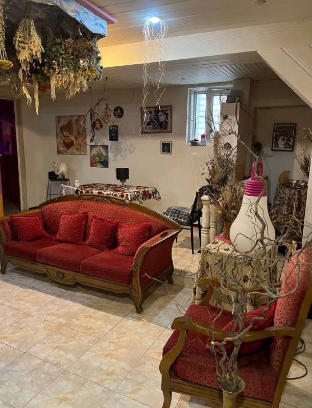 Винтажный комплект мебели: кресла, диваны большой и средний 2