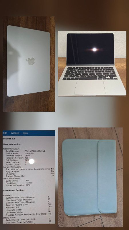Macbook Air M2 8/256