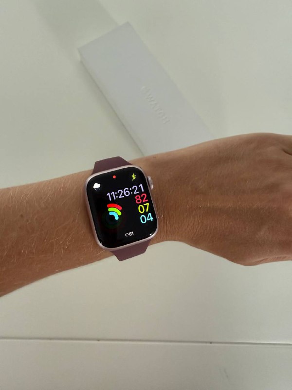 Apple Watch 9 42 мм розовый 4