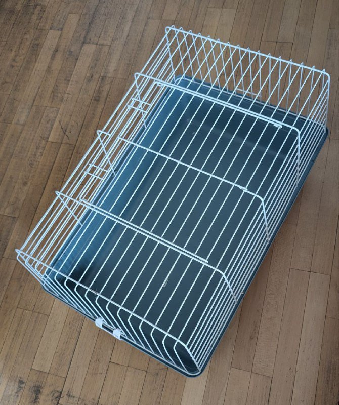 Клетка для морской свинки, сено, шлейка