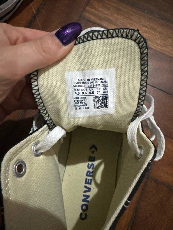 Оригинальные конверсы женские, размер 37 4