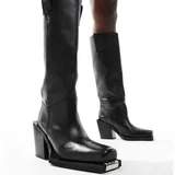 Кожаные сапоги и ботинки ASOS, Steve Madden 3