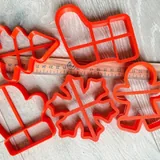 Формочки для печенья IKEA, 10 штук 1
