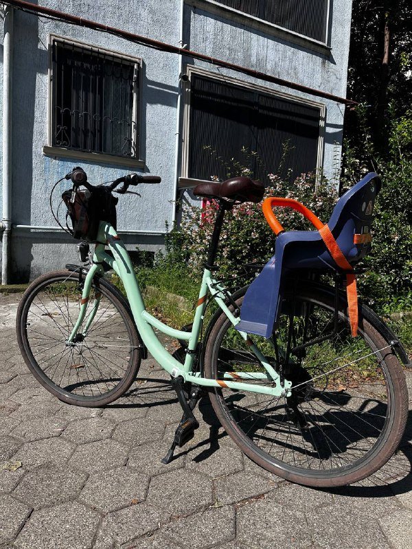 Велосипед с детским креслом Shimano 5