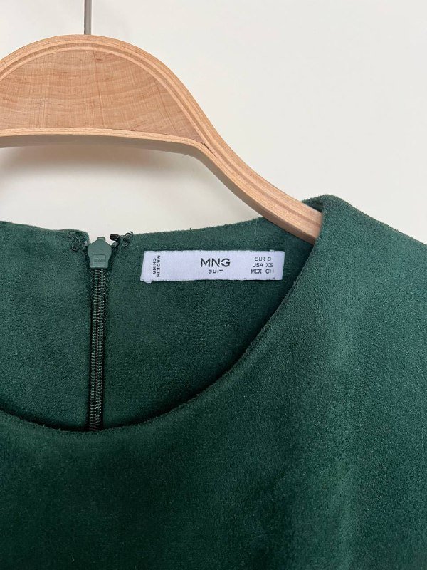 замшевый комбинезон Mango размер S 2