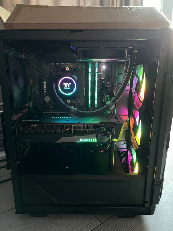 Компьютер с видеокартой Gigabyte Radeon RX 6800 XT