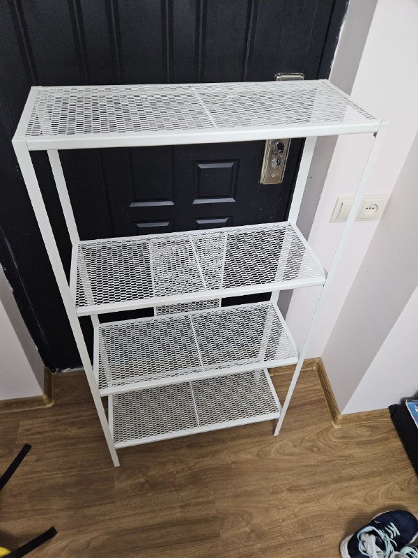 Электронная духовка, железный стеллаж 4